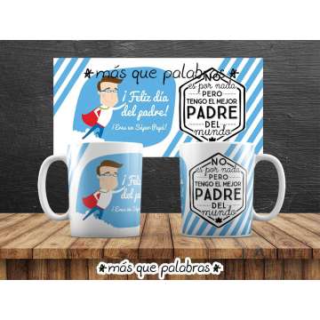 Tazón Papá Super Papá 6