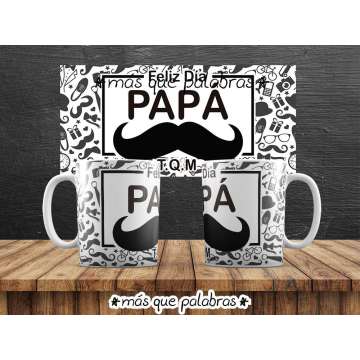 Tazón Papá Feliz Día 5