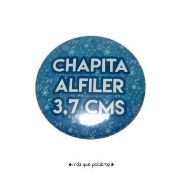 Chapitas Alfiler 37mm