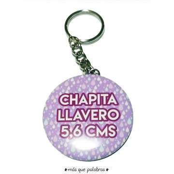 Chapitas Llavero 56mm