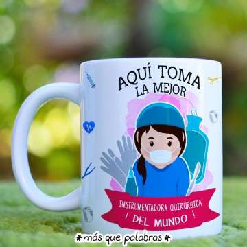 Tazón Aquí Toma la Mejor Instrumentador Quirúrgico