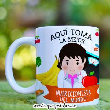 Tazón Aquí Toma la Mejor Nutricionista
