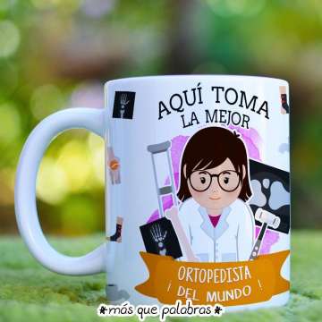 Tazón Aquí Toma la Mejor Ortopedista