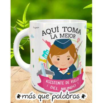 Tazón Aquí Toma la Mejor Asistente de Vuelo