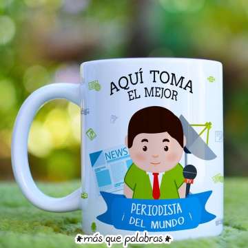 Tazón Aquí Toma el Mejor Periodista