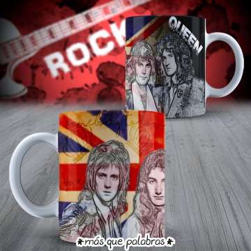 Tazón Bandas de Rock Queen