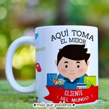 Tazón Aquí Toma el Mejor Cliente