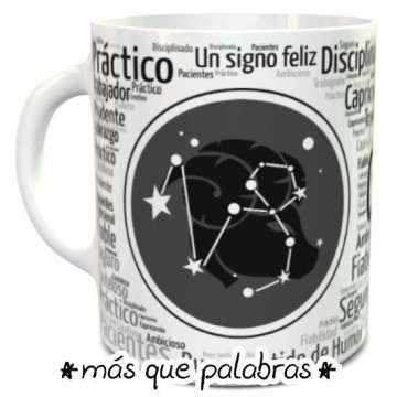 Tazón Signos Zodiacales Capricornio