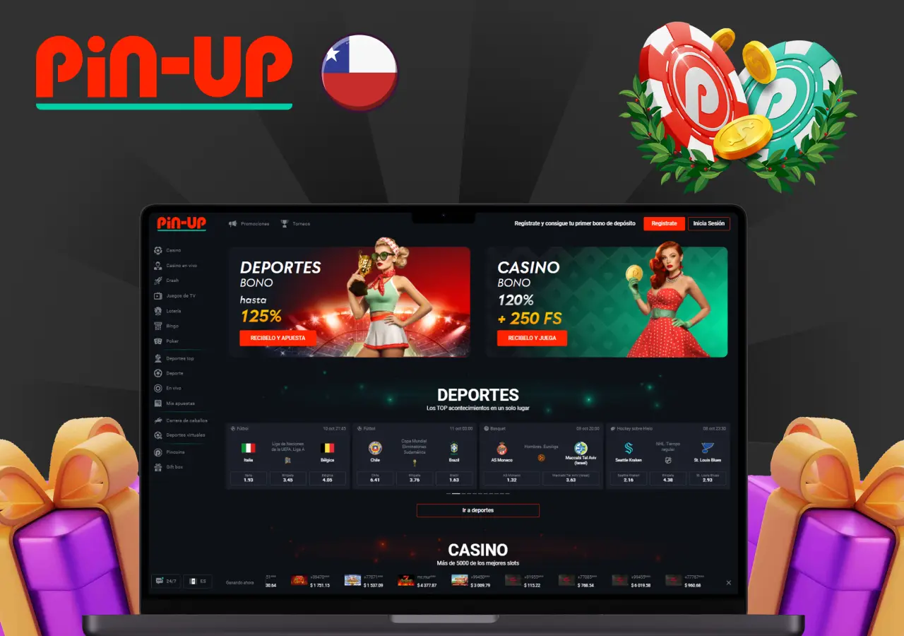 Pin-UP Funciones Principales